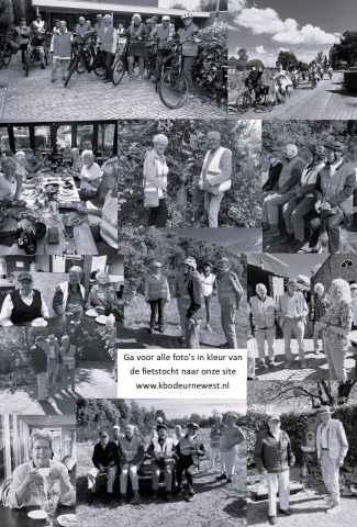 Collage fietstocht 2025